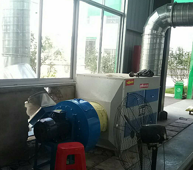 江西揚帆實業VOC治理正式使用